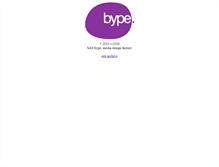 Tablet Screenshot of bype.fr